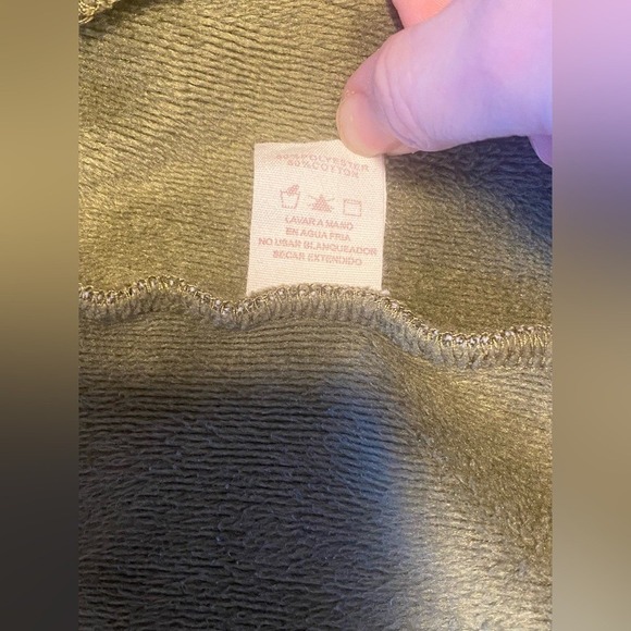 Hem & Thread Hunter Green/White Zip Up Jacket w/ Hoodie - Picture 9 of 9